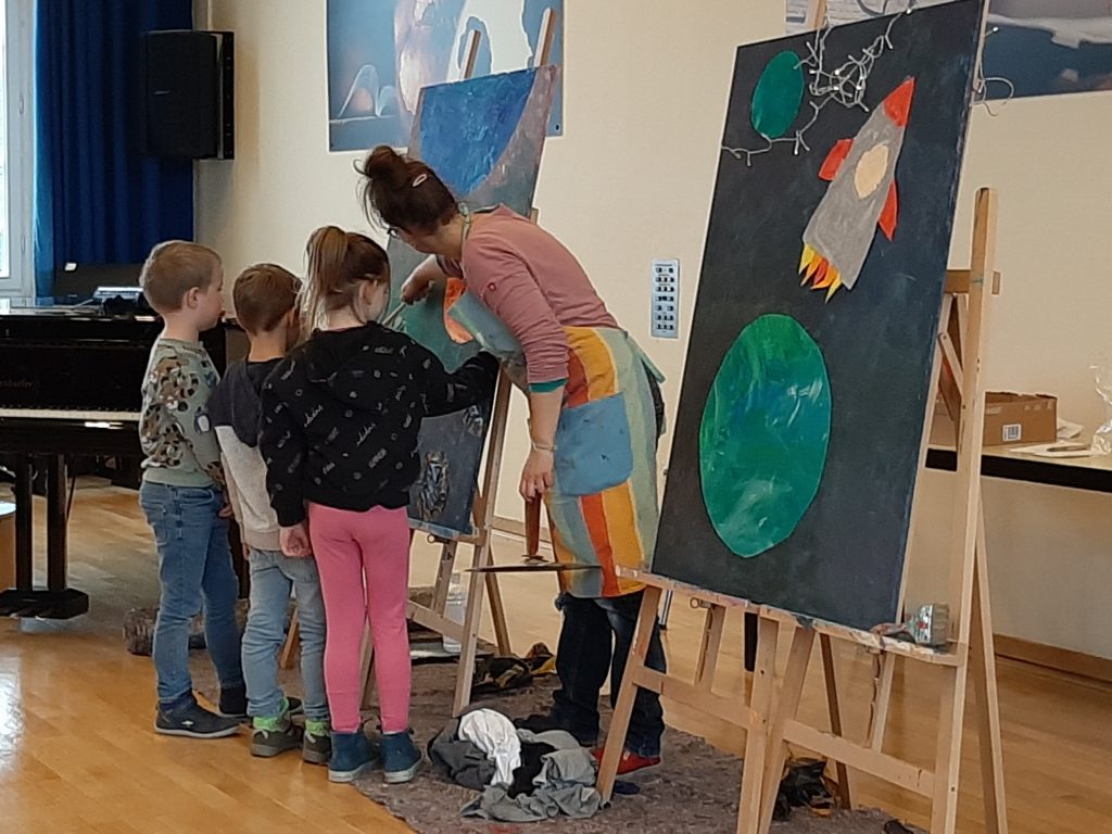 KlangBilder 2025: Pinsel Puck und seine Weltraumabenteuer