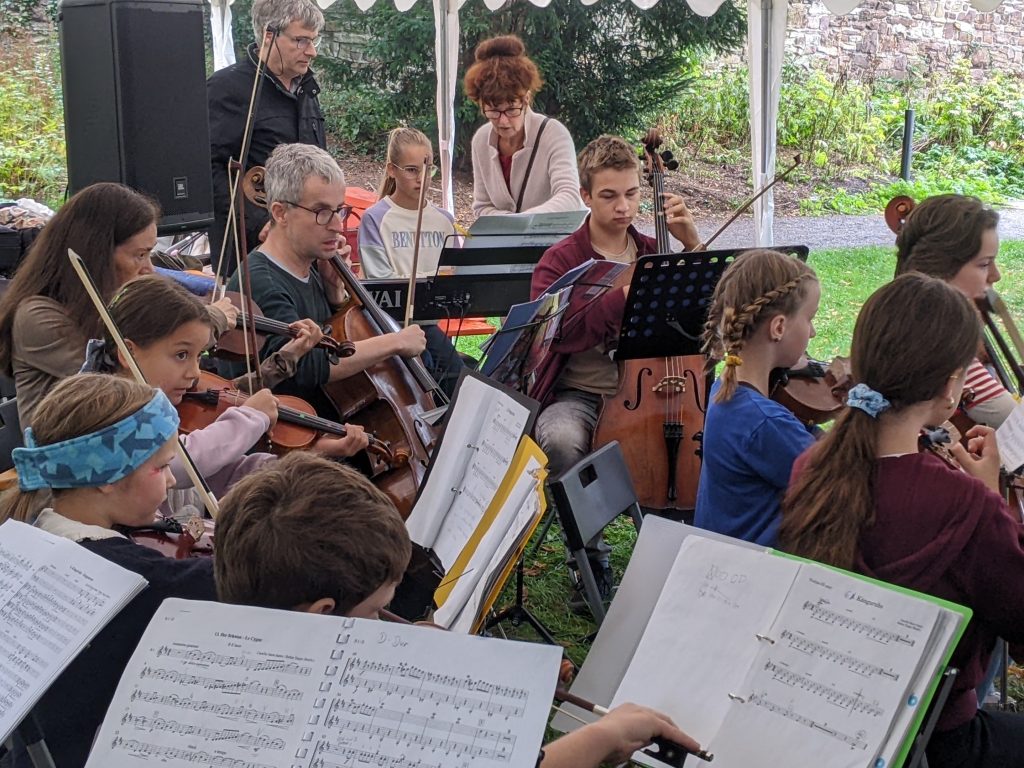 Projekt-Orchester, öffentliche Probe "Karneval der Tiere" Projekt-Orchester, öffentliche Probe "Karneval der Tiere"