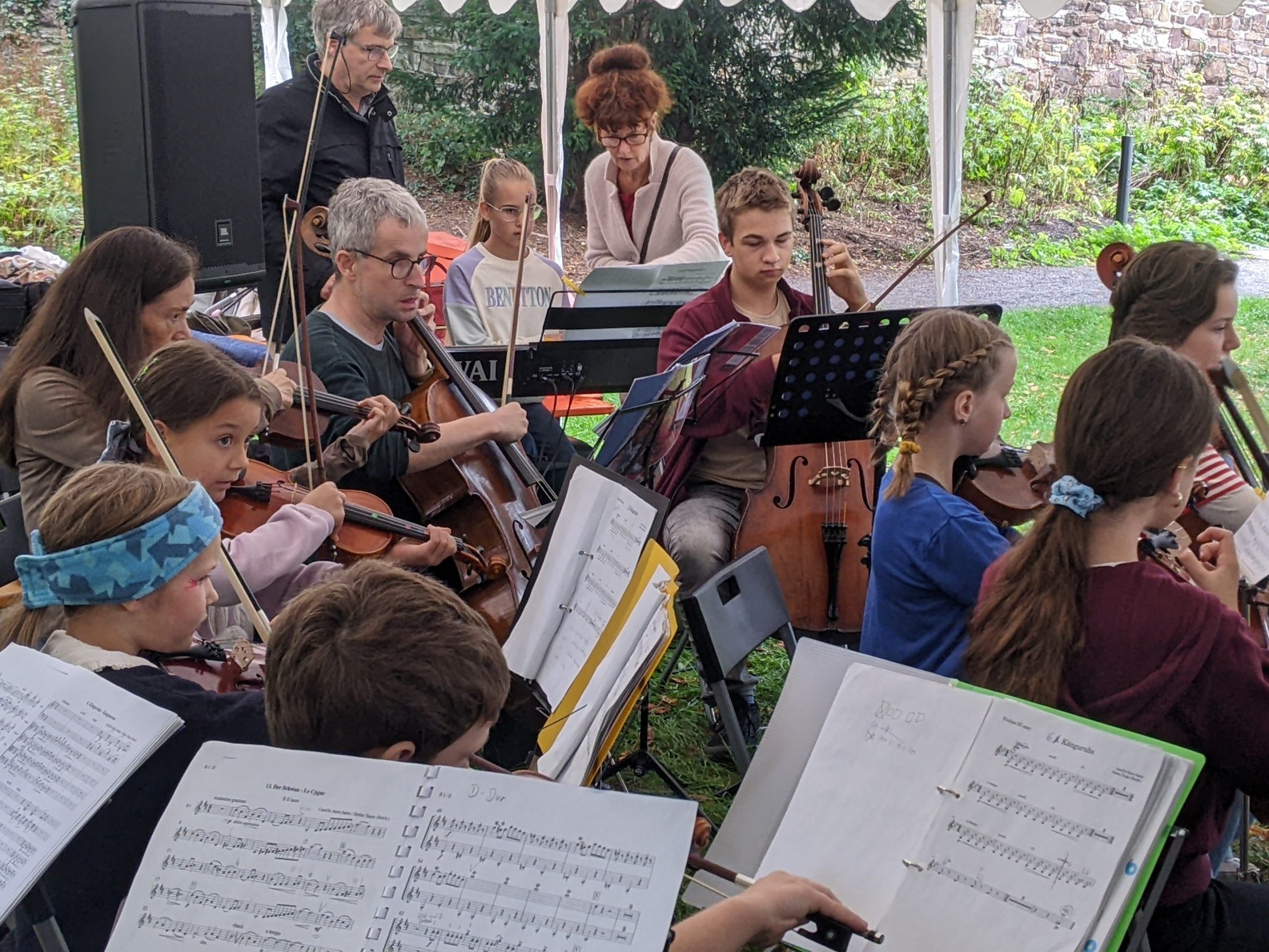 Projekt-Orchester, öffentliche Probe "Karneval der Tiere" Projekt-Orchester, öffentliche Probe "Karneval der Tiere"
