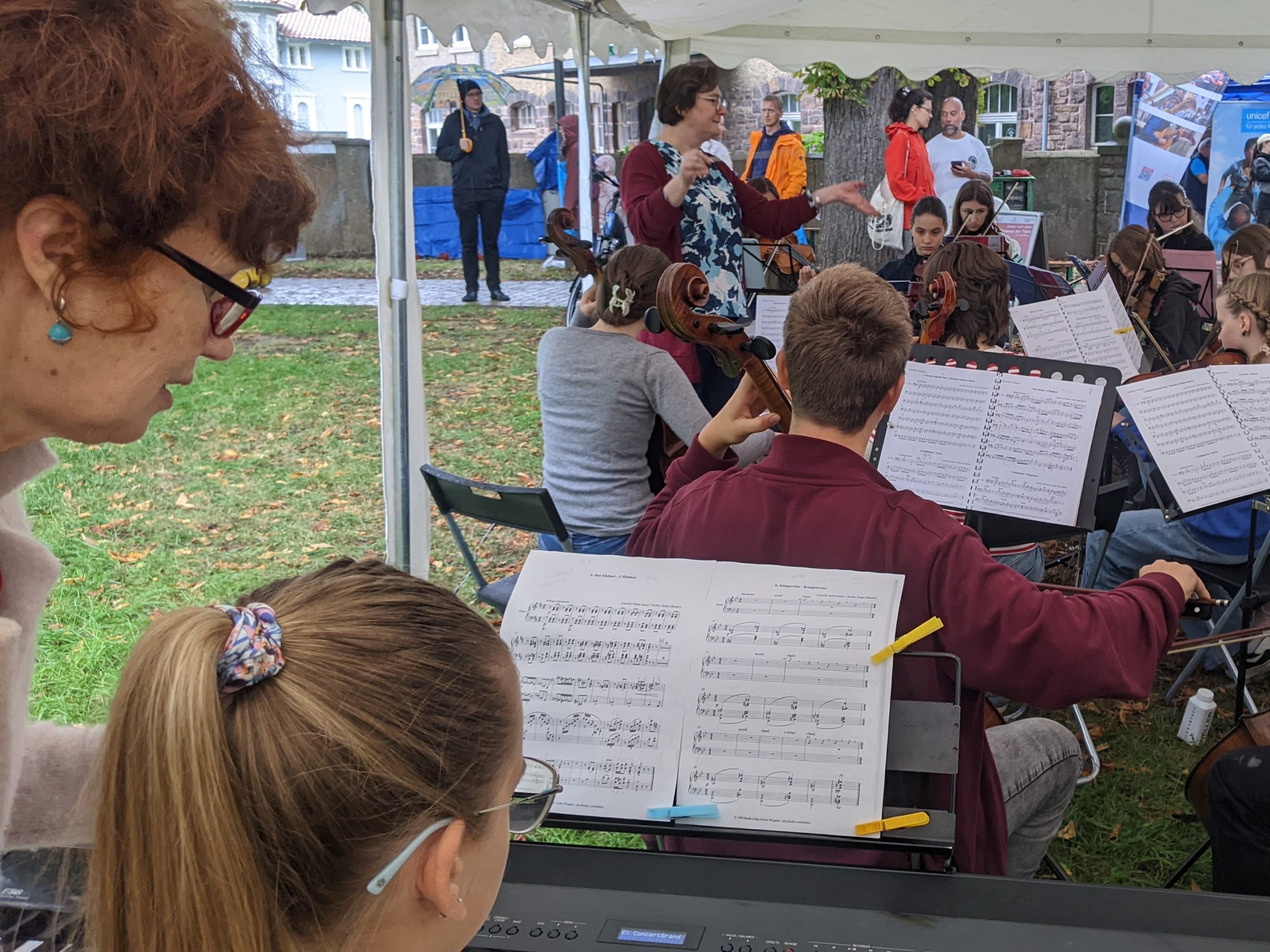 Projekt-Orchester, öffentliche Probe "Karneval der Tiere" Projekt-Orchester, öffentliche Probe "Karneval der Tiere"